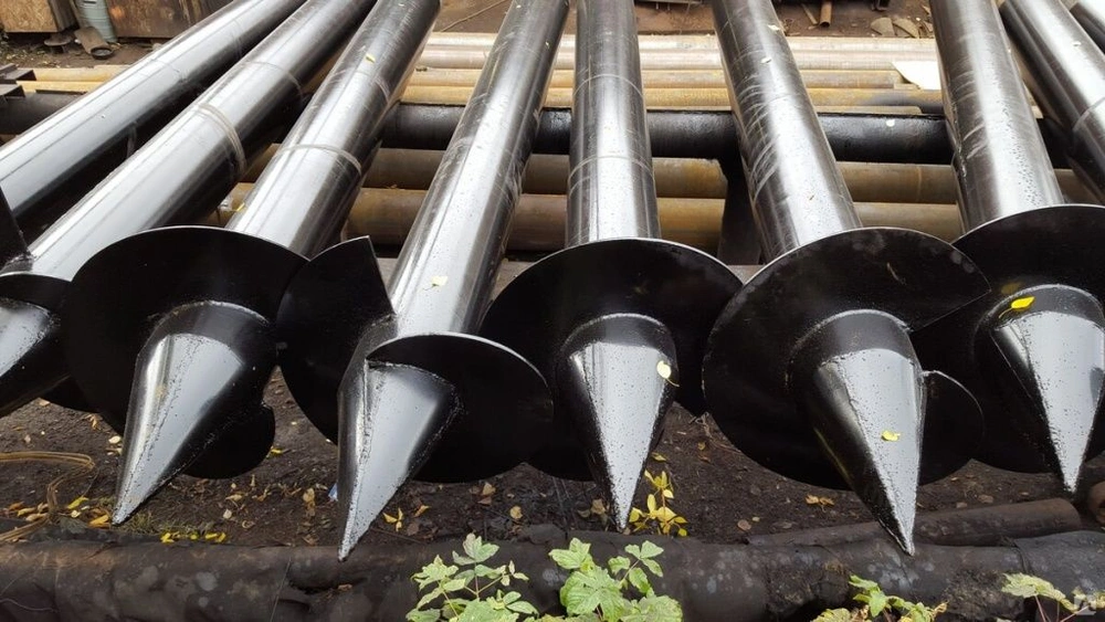 Изготовление и монтаж винтовых свай: основательный фундамент вашего строения